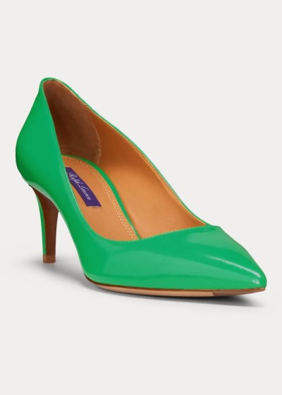 Women's Ralph Lauren Dinah Patent Calfskin Pumps | 248506AUT